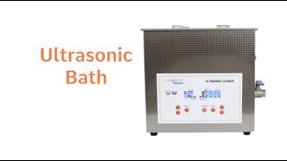 Ultrasonic  Bath Cleaner | Sonicator | LabQuest by Borosil Scientific | Lab Essentials