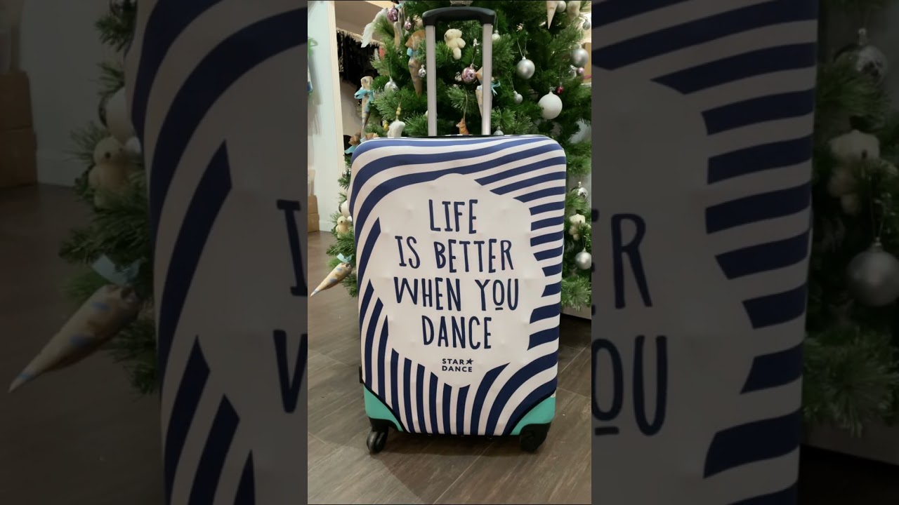 Чехлы для чемодана от STAR DANCE в нашем танцевальном салоне Dance Line! 