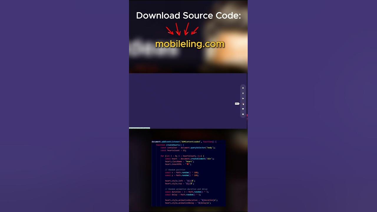 Source Code Link 👇 mobileling. com How to make 3D animated Website # ...