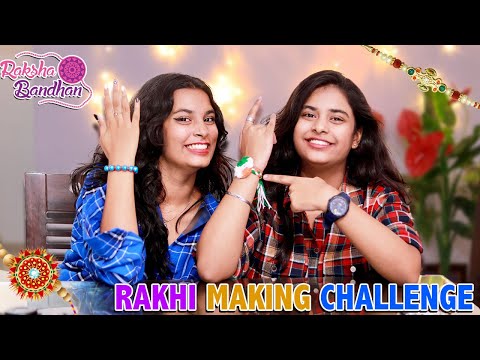 Rakhi Making Challenge | Raksha Bandhan Special | Asha Vlogs @AyuandAnuTwinSisters