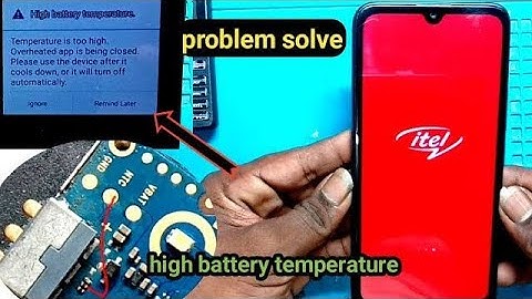 ITEL A48 L6006 TEMPERATURE IS TOO LOW AUTO RESTART PROBLEM SOLUTION ✅