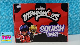 Miraculous Ladybug Squish'Ums Blind Box Squishy Opening | PSToyReviews