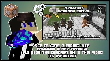 Minecraft SCP CB Gate A NTF Ending Command Block tutorial