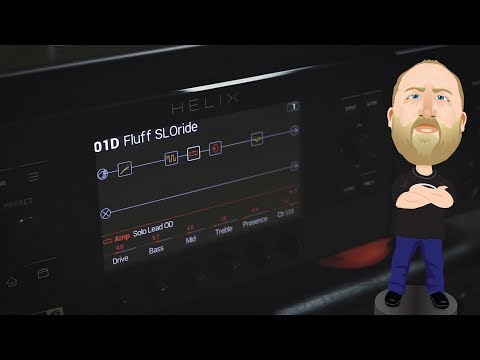 Гитарный процессор LINE6 HELIX RACK, видео 1