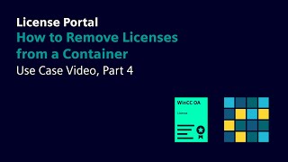 Use Case 4: How to Remove Licenses from a Container