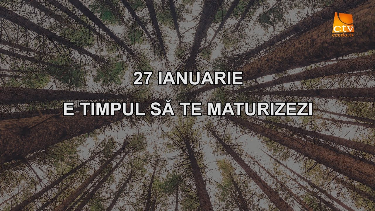 Cuvantul Lui Dumnezeu Pentru Astazi 27 01 2020 Youtube