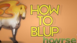 How to BLUP on Howrse (In 2020) screenshot 5