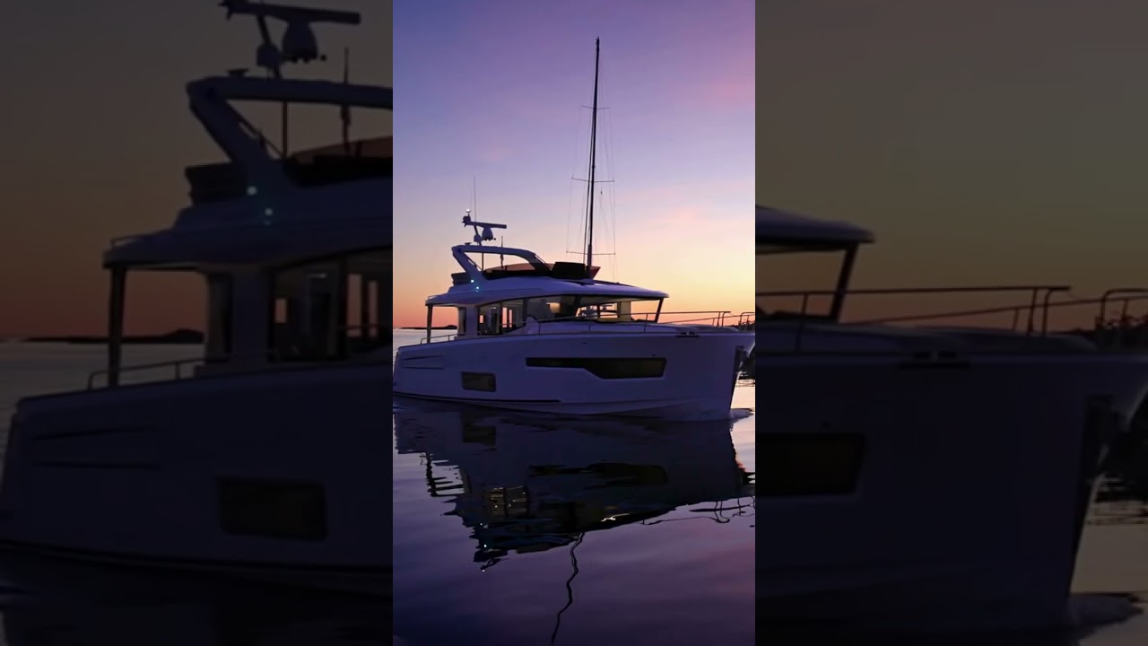 Gliding into golden hour aboard the Nimbus 495 Fly