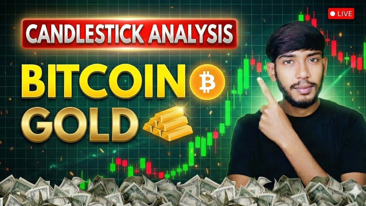 🔥 DAILY LIVE: Bitcoin (BTC) & Gold (XAUUSD) Price Action & Technical Analysis 📉