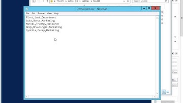 20410 Demo12 Performing Bulk Operations In PowerShell