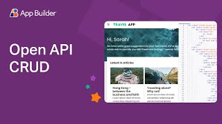 Open API CRUD in App Builder