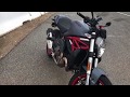 2017 ducati monster 821 dust gray first ride to mulholland drive snake