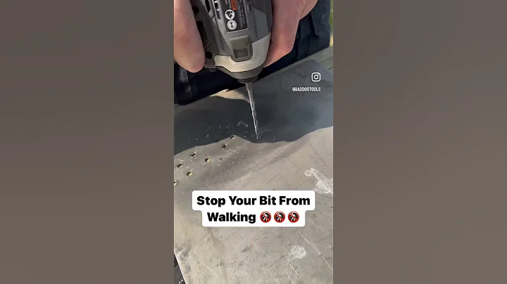 Stop Your Bit from Walking