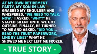 At My Retirement Party, My Son-in-law Whispered, We Need To Talk—What He Found... | Calm Dad