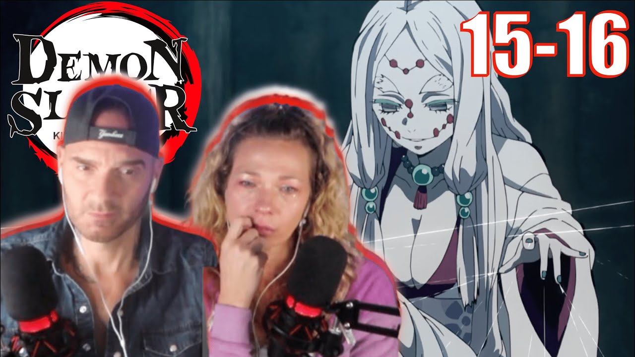 THE SPIDER FAMILY! | DEMON SLAYER S1 Ep 15/16  | REACTION  👿 😢