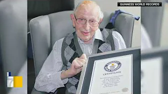 World's oldest man celebrates 112th birthday thumbnail