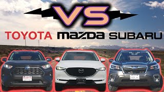 2021 Subaru Forester vs 2021 Mazda CX 5 vs 2021 Toyota RAV4 | Best SUV 2021?