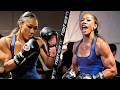 Alycia Baumgardner ON FIRE - Full Workout vs Bo Mi Re Shin with Derrick James