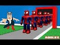 Örümcek Adam Süper Kahraman Fabrikası Kurduk! - Panda ile Roblox Super Hero Tycoon