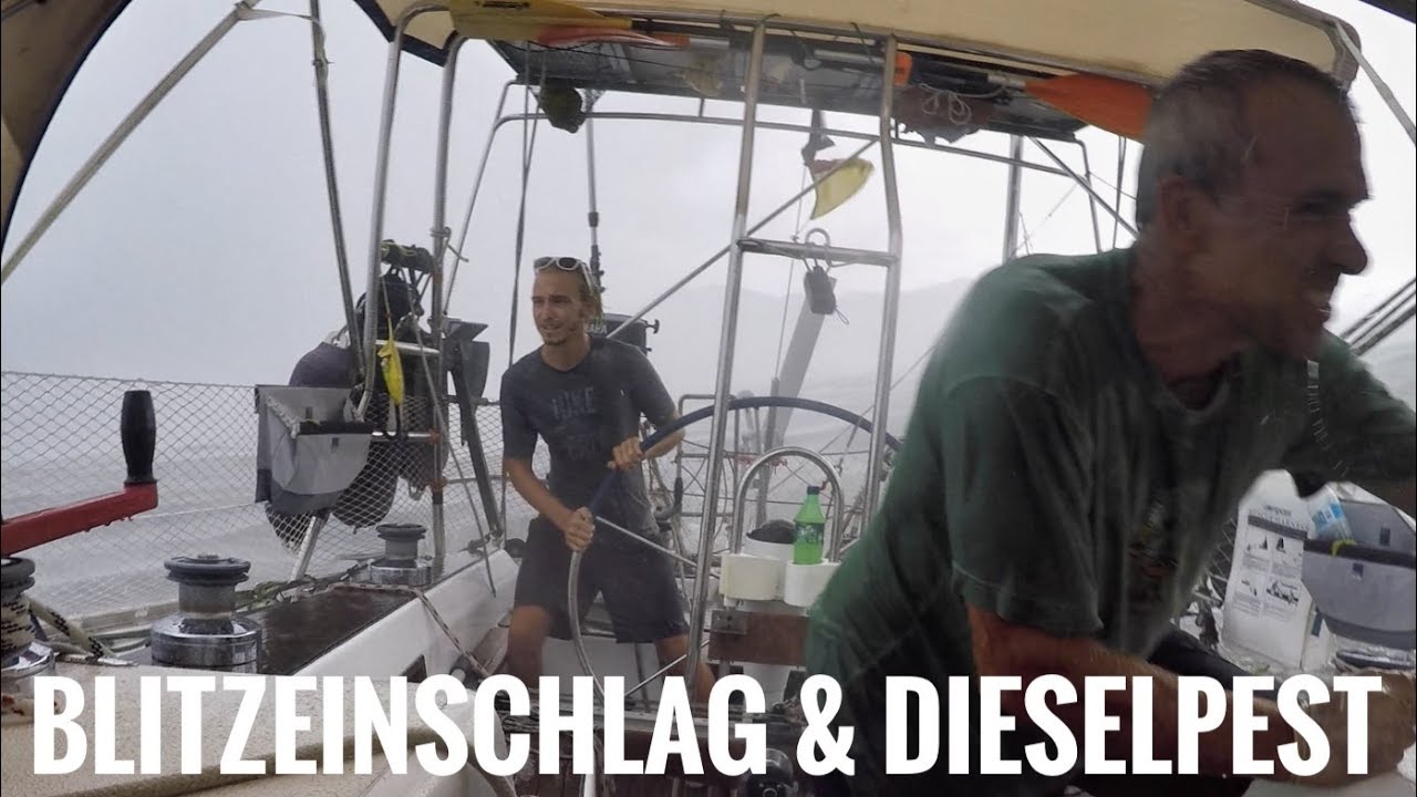 BLITZeinschlag im Sturm & DIESELPEST | Von Trinidad nach Grenada || Sailing 7seas#45