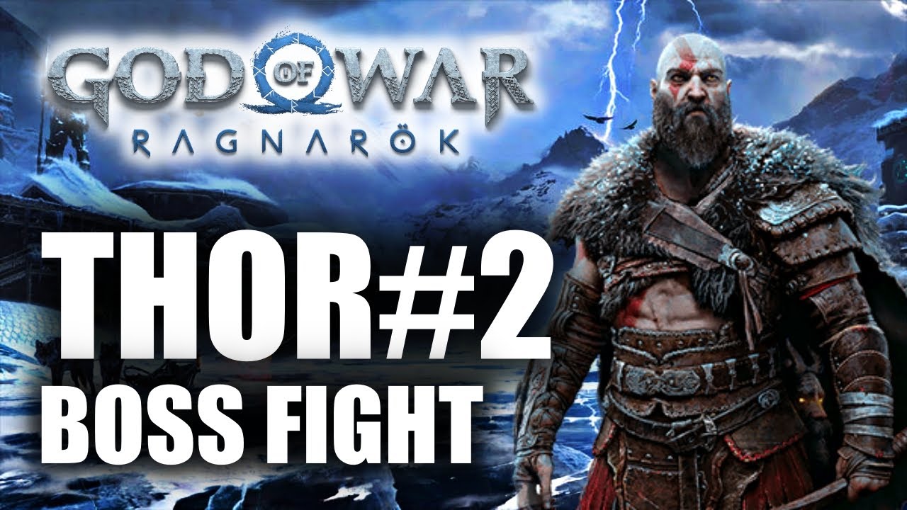 God of War Ragnarok Walkthrough Part 34: Thor Boss Guide (Second Encounter)  - Gameranx