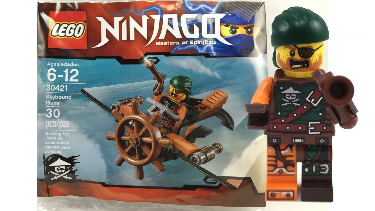 LEGO Ninjago 2016 Skybound Plane set review! 30421 - YouTube