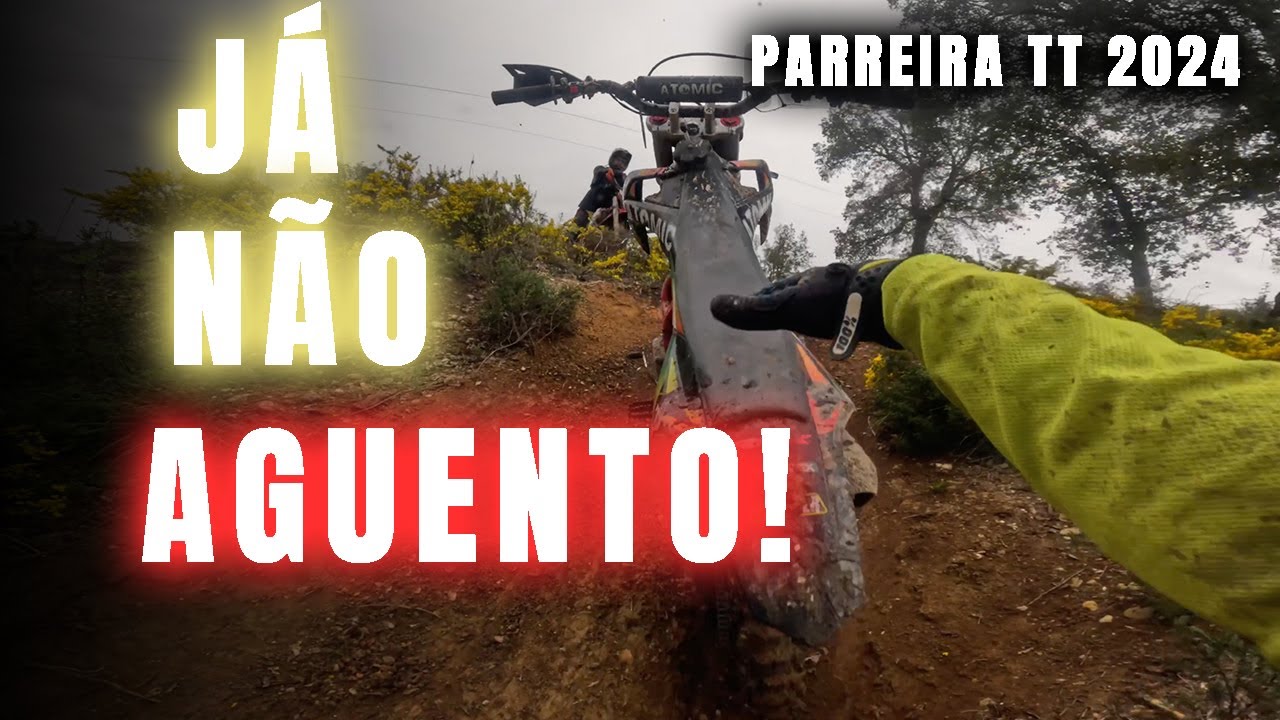 ISTO FOI D+ PARA MIM ! PARREIRA TT 2024 PIT BIKE 190 cc ATOMIC XR 1