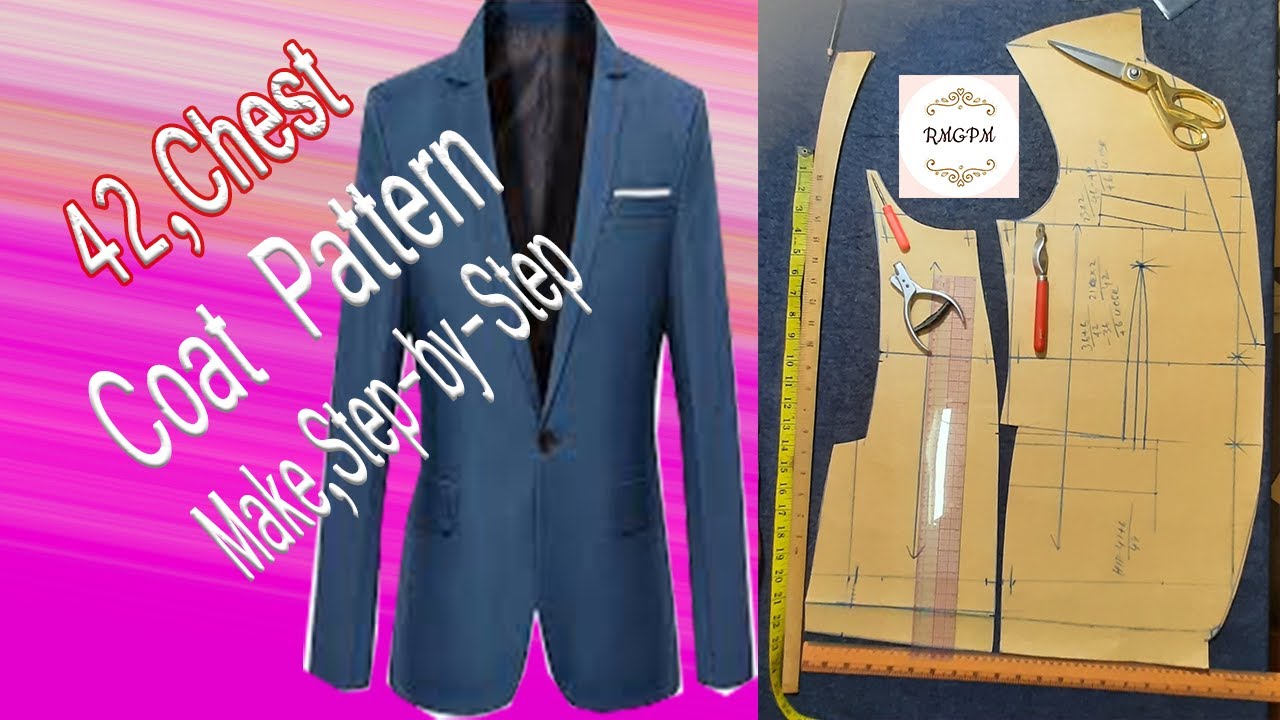 chest theory coat pattern making | how to coat pattern step by step ...