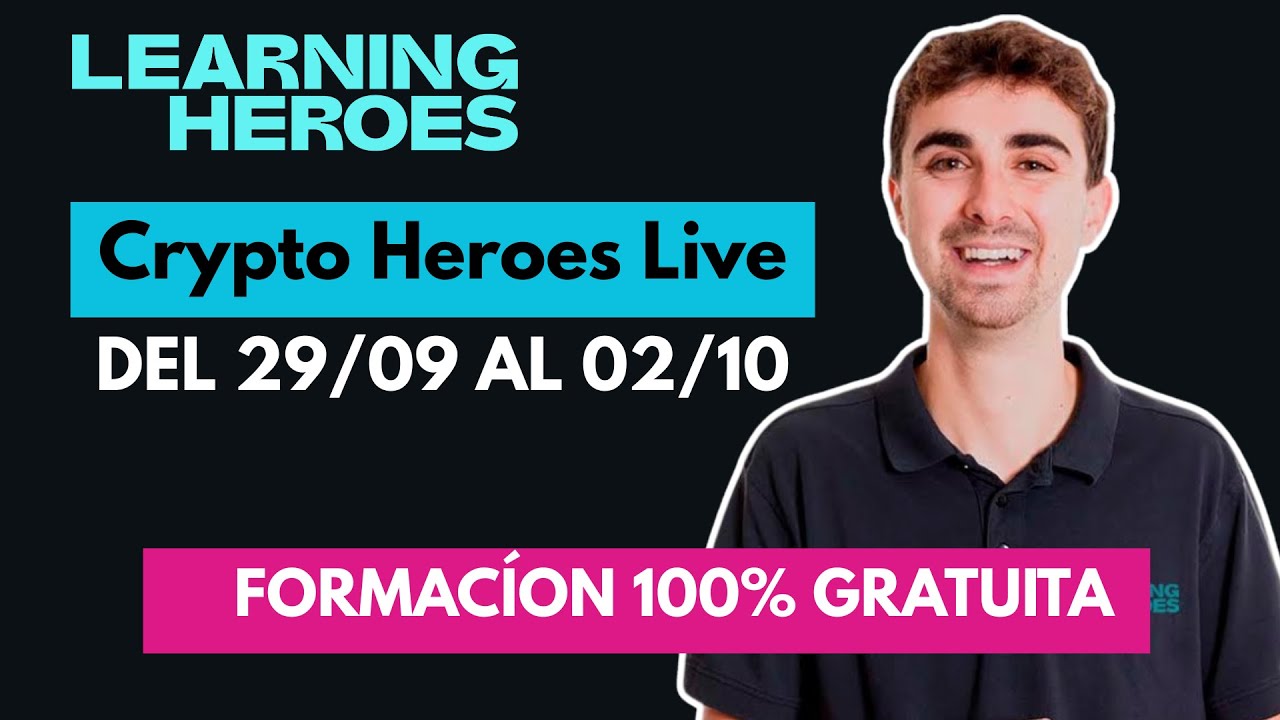 4 Clases Gratuitas de Crypto Heroes 2025 con Learning Heroes y Arnau Ramió