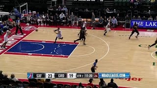 Patrick Miller rises for the jam!