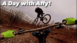 GastoVlog - A day with Dan Atherton at Dyfi Bike Park ! OLD BOYS DAY OUT