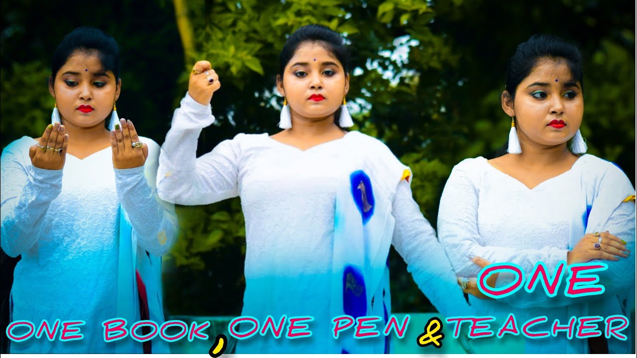 #Teacher's #Day_Special. #ONE_TEACHER_ONE_BOOK_ONE_PEN. #PERFORMANCE_BY