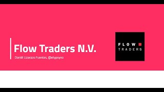 Flow Traders - valuation and fundamental analysis