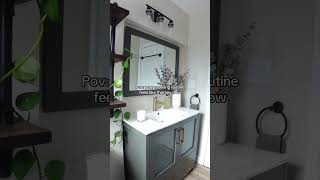 Morning resets start with bathroom upgrades 🤍 #bathroomupgrades #bathify #shopbathify #ugc #fyp