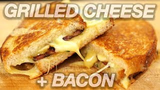 Bacon Grilled Cheese- Easy & Quick Recipe