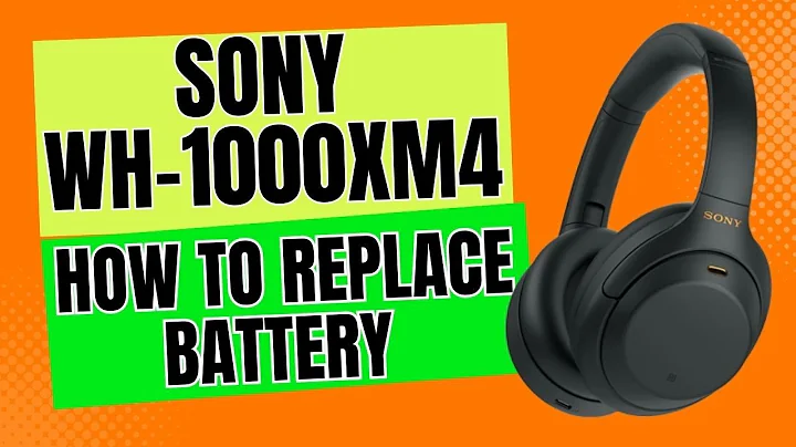 How to Replace Sony WH-1000XM4 Battery | WH1000XM4 Headphones | Fix | Repair | Replacement Parts