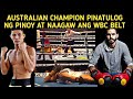 🇵🇭 Pinoy Pinatulog Ang Australian Champion Sa Kanyang Balwarte