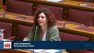 Μ. Κομνηνάκα: Η εργατική εξουσία θα φτιάξει το δικό της, πραγματικά δημοκρατικό σύνταγμα