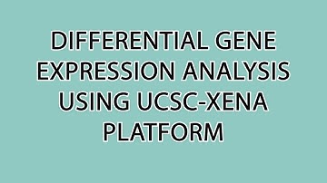 TCGA TNBC Sample Selection from cBioPortal | Differential Gene Expression Analysis using UCSC-Xena