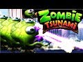 Zombie Tsunami #13 Игровой мультик для детей про зомби, веселый детский мультик игра для малышей