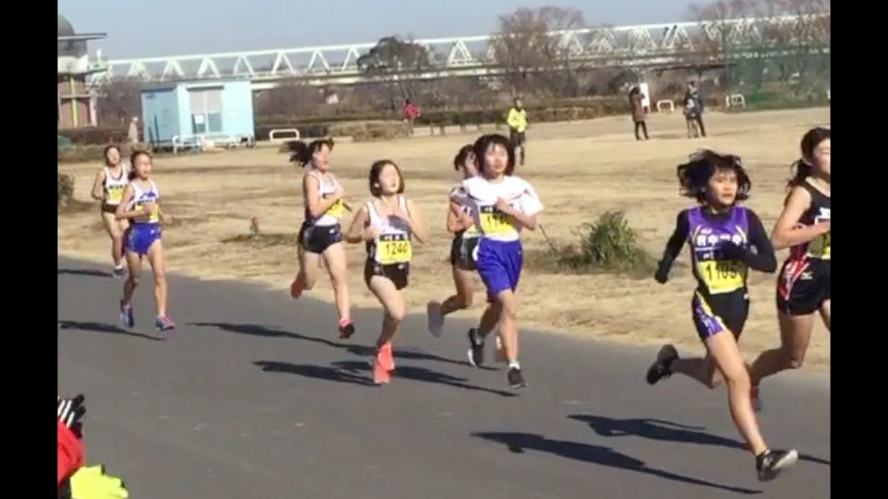 19葛飾柴又ロードレース 中学生女子2kmの部 Youtube