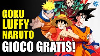 GOKU, NARUTO e LUFFY in un gioco gratis: JUMP ASSEMBLE!