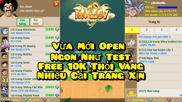 Nro Lậu Mới Nhất Vừa Mới Open Ngon Như Test Free 10K Thỏi Vàng Full Mod Có IOS Cho Ae Trải Nghiệm