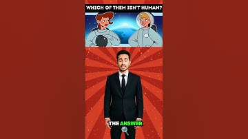 Who’s Not Human? 👽👶 | Visual Riddle Challenge #shorts #youtubeshorts #riddles #quiztime