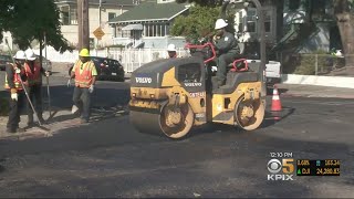 Oakland Work Crews Go Into Overdrive To Fix Roads During Summer