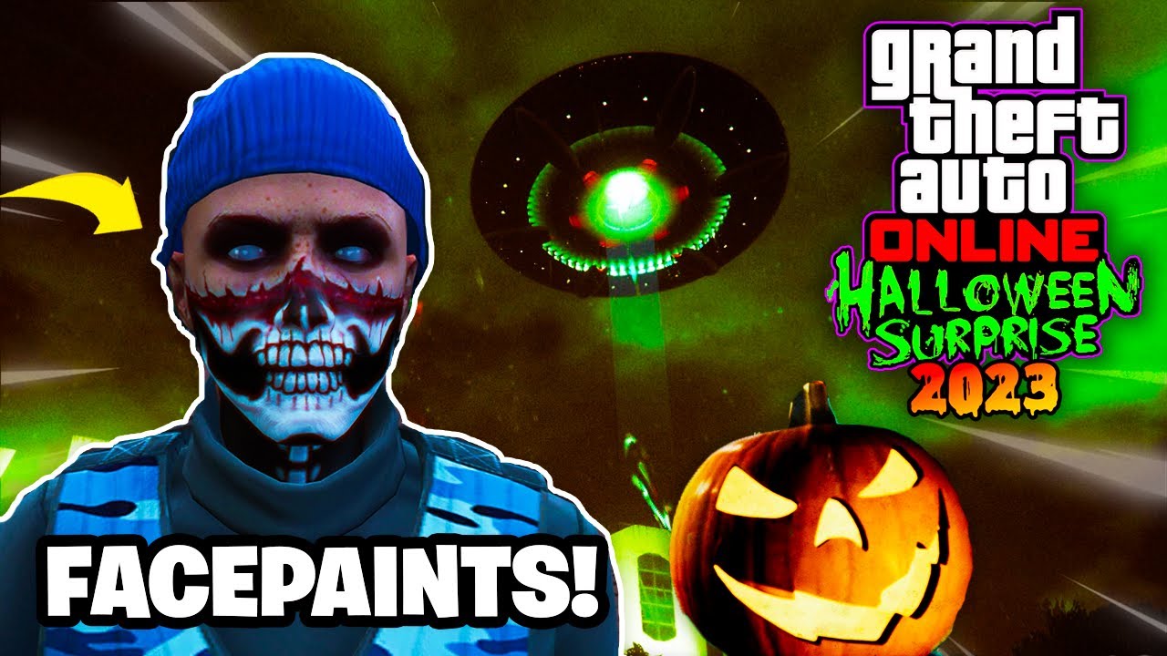 🔴 GTA ONLINE NEW HALLOWEEN SURPRISE UPDATE! FACEPAINTS BACK! PUMPKINS