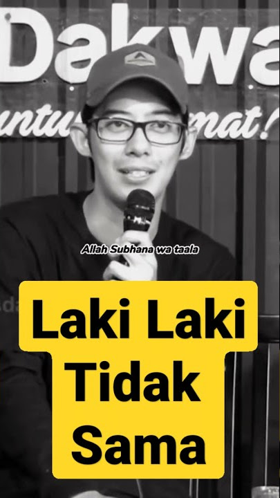 Ustad Handy Lelaki tidak sama #ustadhandybony #laki