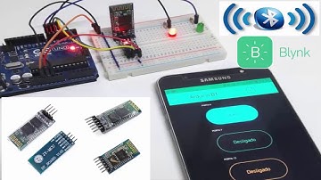 Blynk Bluetooth Tutorial | Arduino | HC-05 | HC-06 | Control LEDs through mobile.