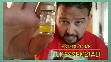 Come separare l'olio essenziale?