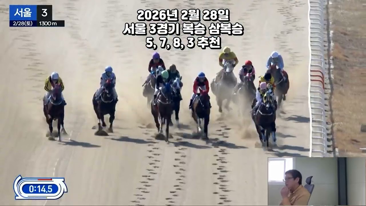 2월 28일 토요경마 적중 모음~~